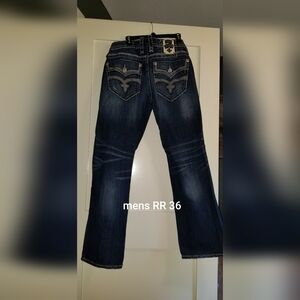 Rock Revival Dark Blue Bootcut Jeans